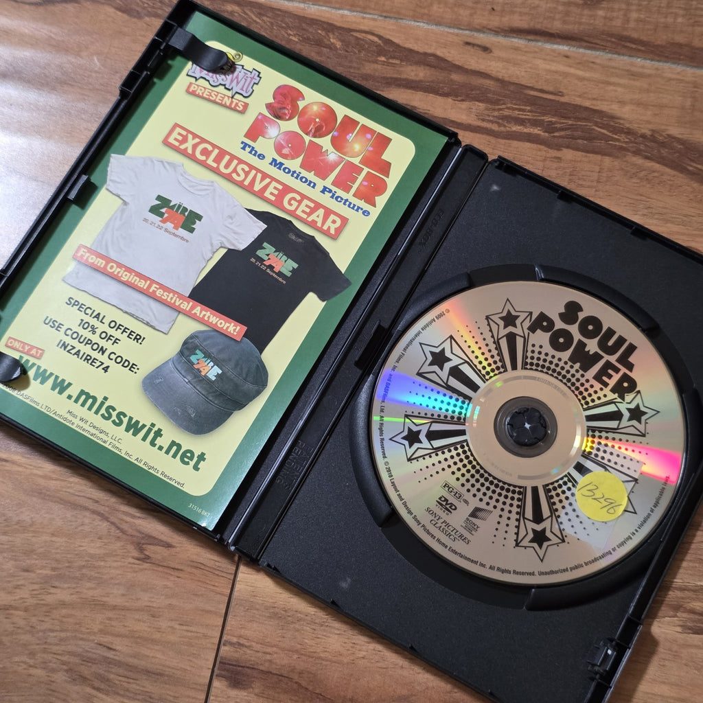 Soul Power DVD 2009 Documentary Spinners BB King James Brown Crusaders
