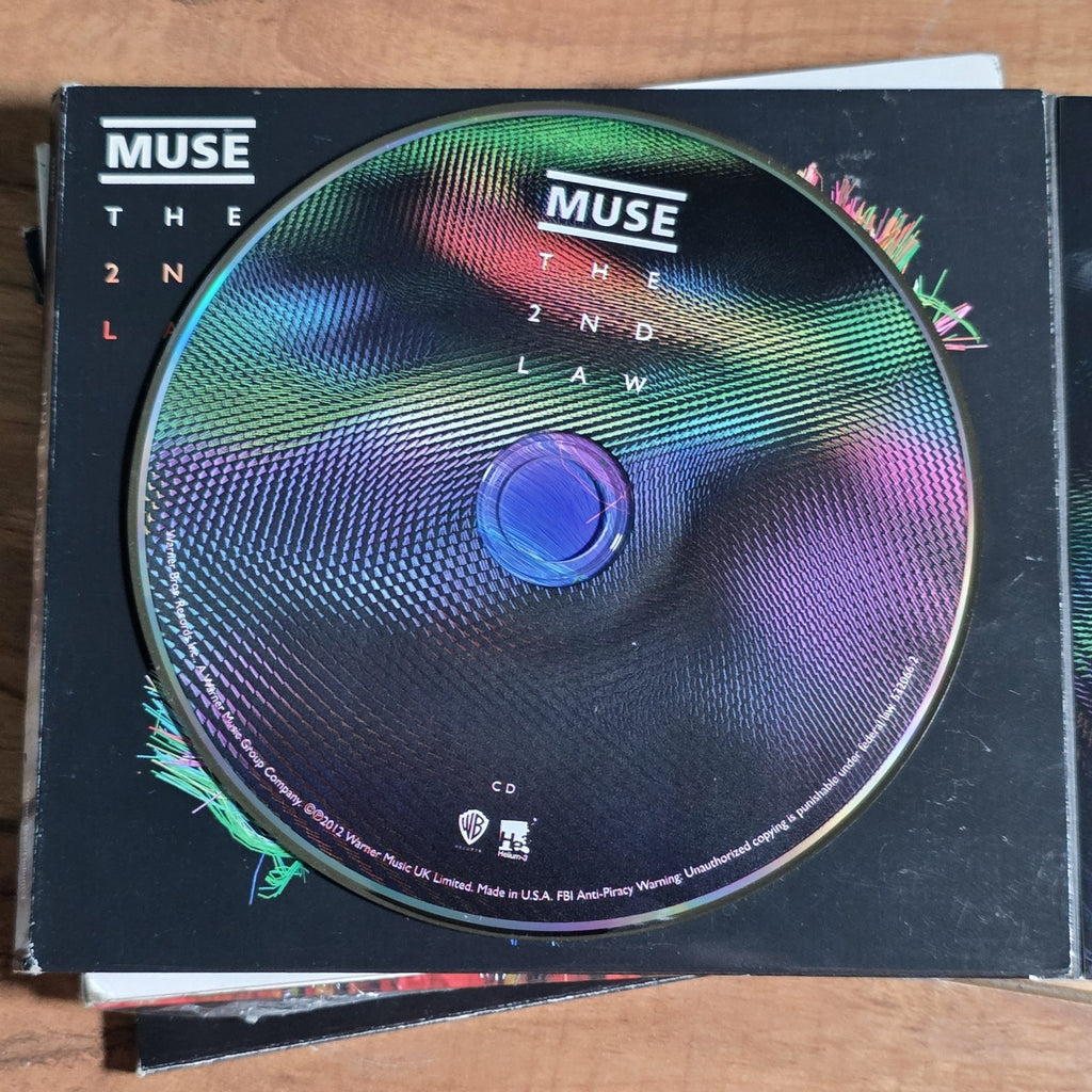 Muse - The 2nd Law CD Album 2012 Alternative Rock