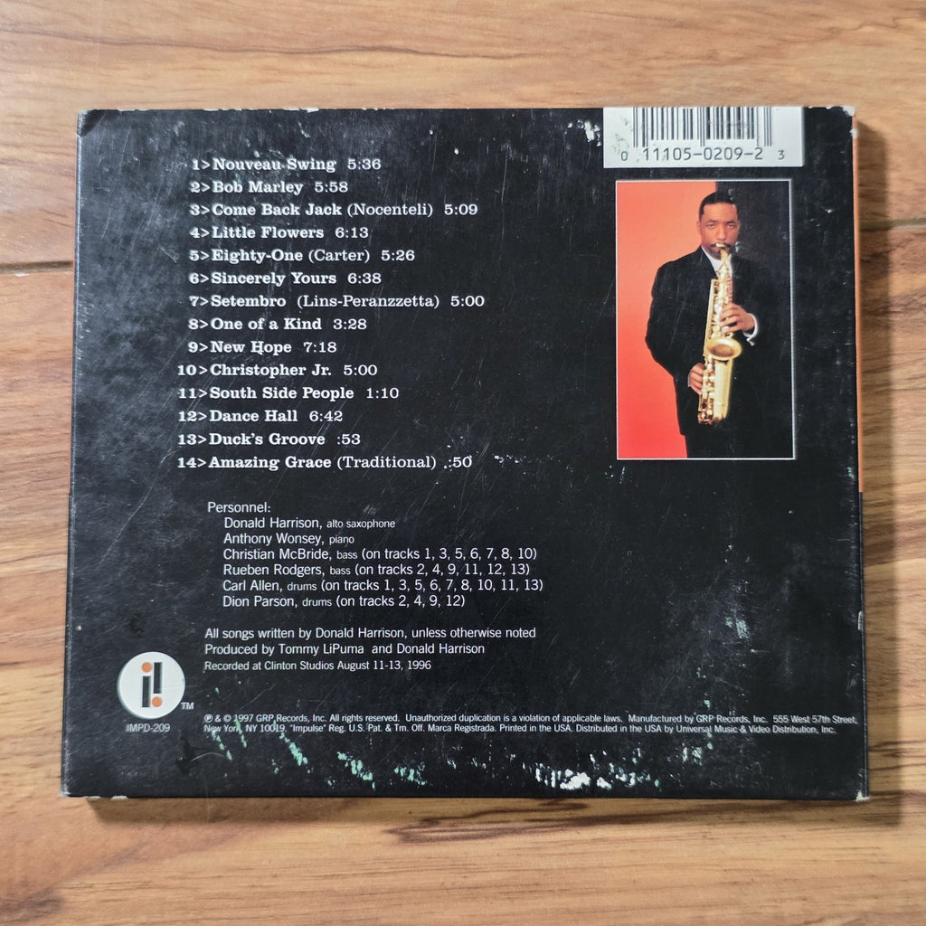 Donald Harrison - Nouveau Swing CD Album 1997 Jazz