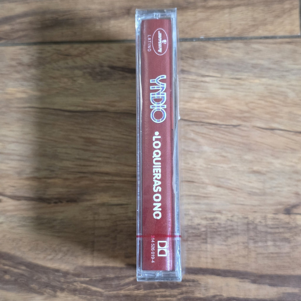 Yndio - Lo Quieras O No Cassette Album Latin Pop Sealed New