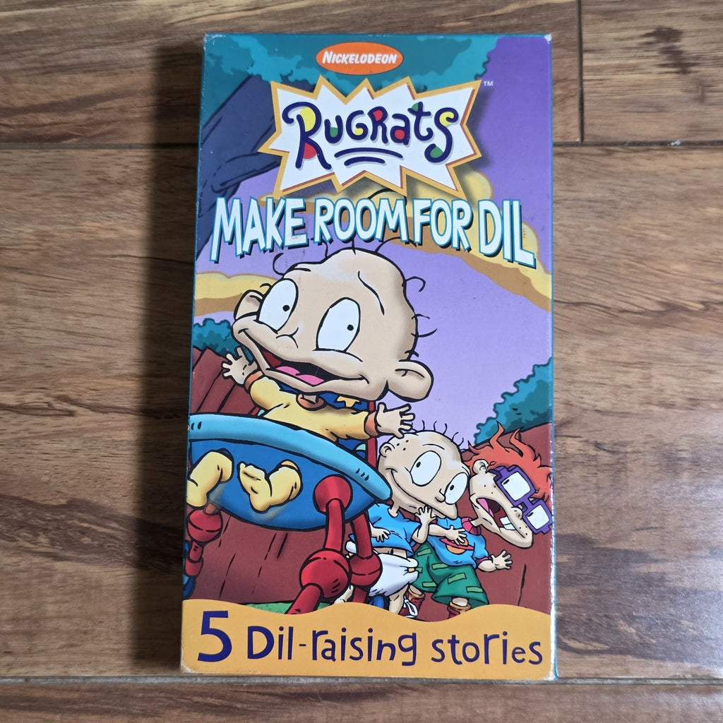 Rugrats Make Room For Dil VHS 1998 Nickelodeon Cartoon