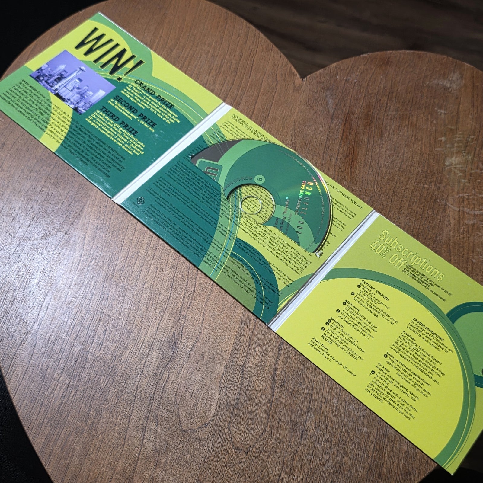 Soundgarden & The Verve Pipe - Launch CD-ROM Magazine 1996 Interactive Rock