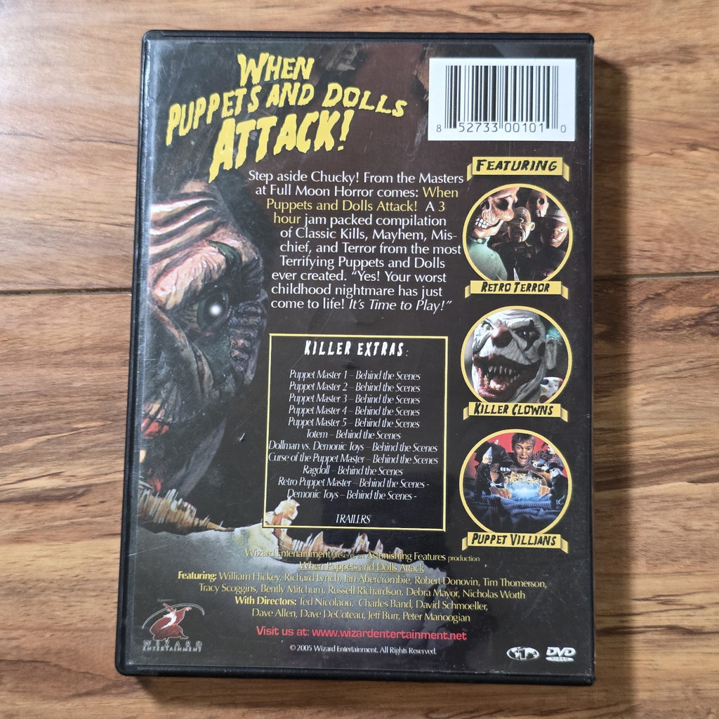 When Puppets and Dolls Attack! DVD 2007 Horror Documentary