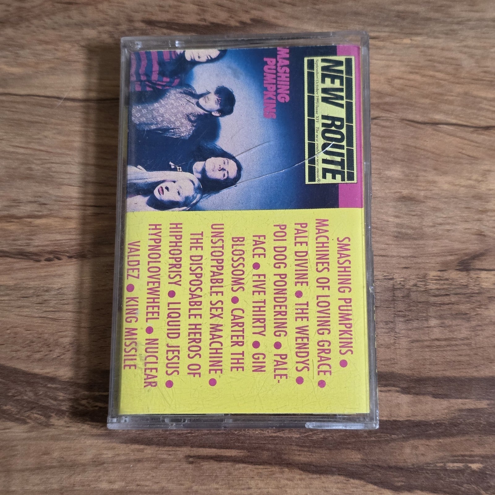 New Route Sampler #7 Cassette Compilation 1991 Alt Rock Rare HTF