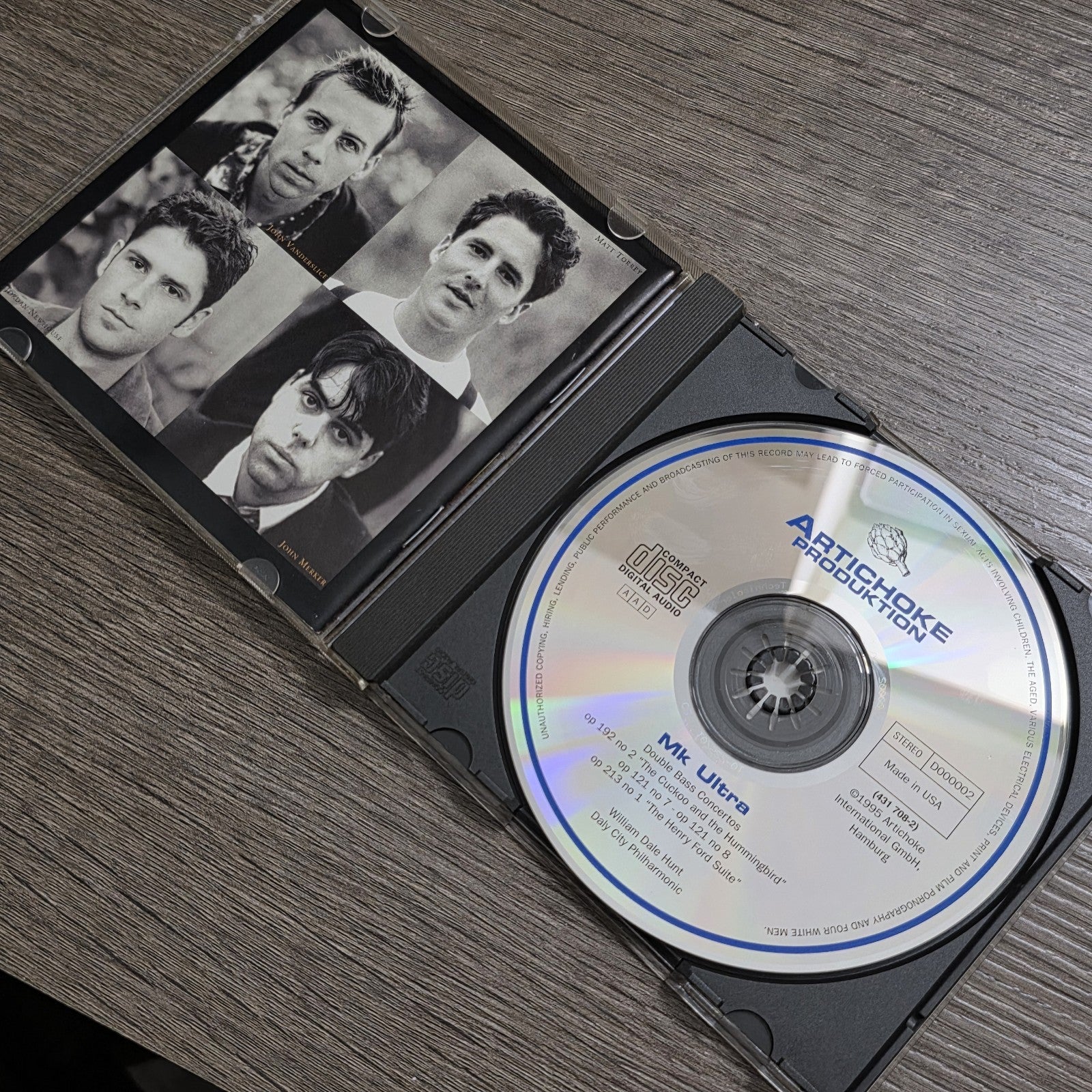 MK Ultra - Original Motion Picture Soundtrack CD Album 1995 Indie Rock HTF
