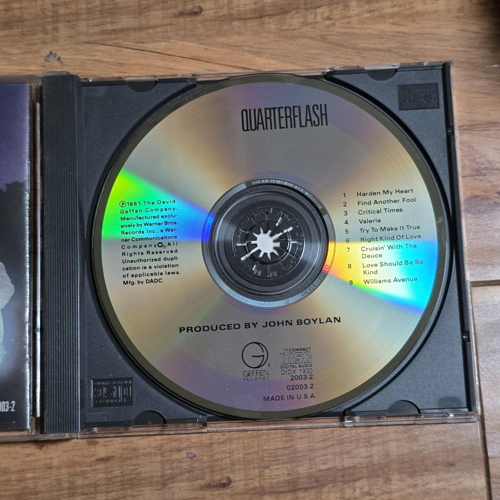 Quarterflash - Self-Titled CD Album 1981 Pop Rock Geffen Rare HTF