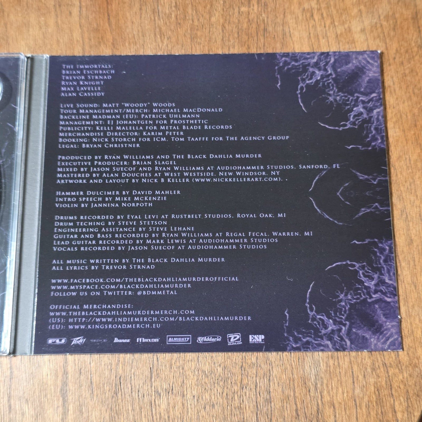 The Black Dahlia Murder - Everblack CD Album 2013 Melodic Death Metal