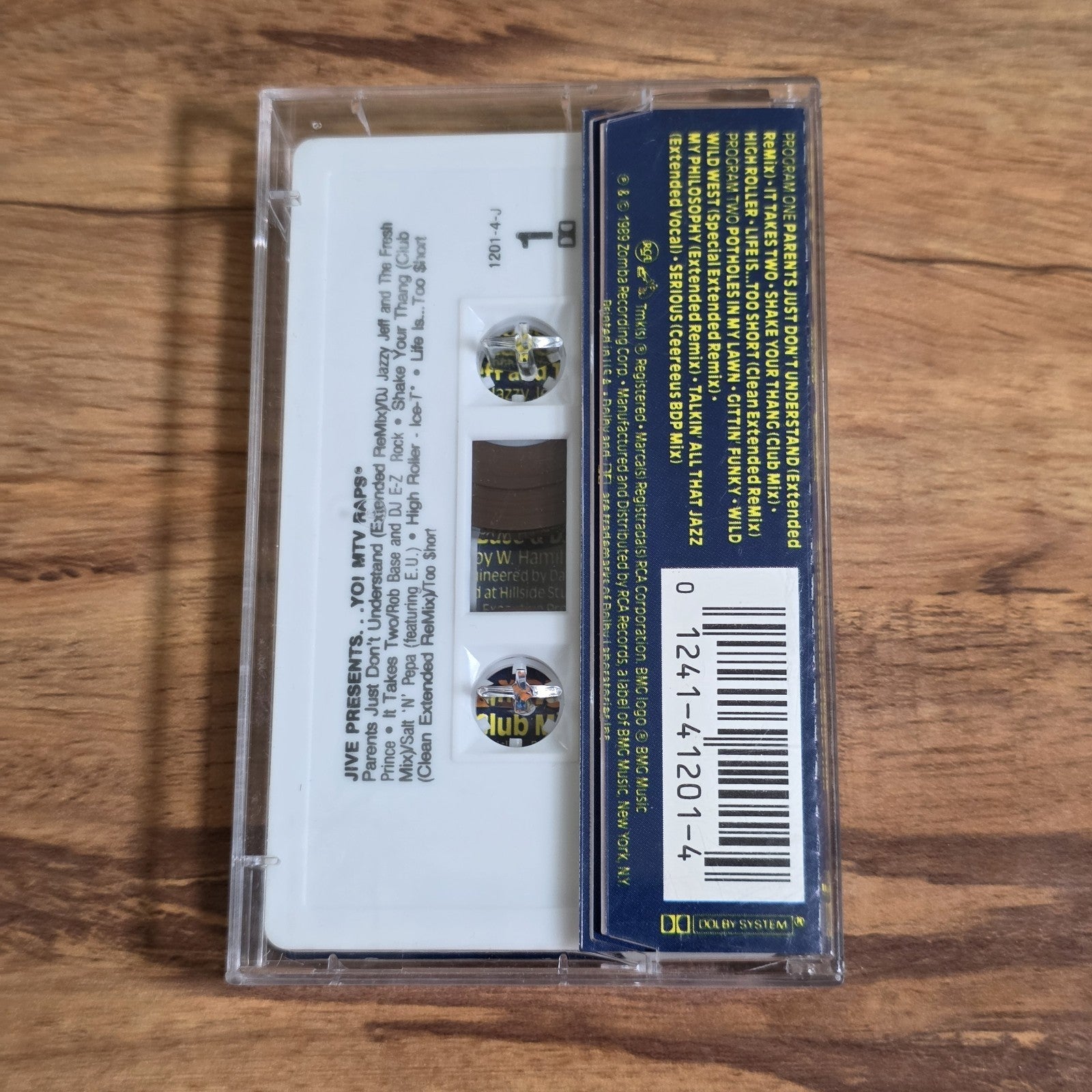 Yo! MTV Raps Vol. 1 Cassette Compilation 1989 Hip Hop