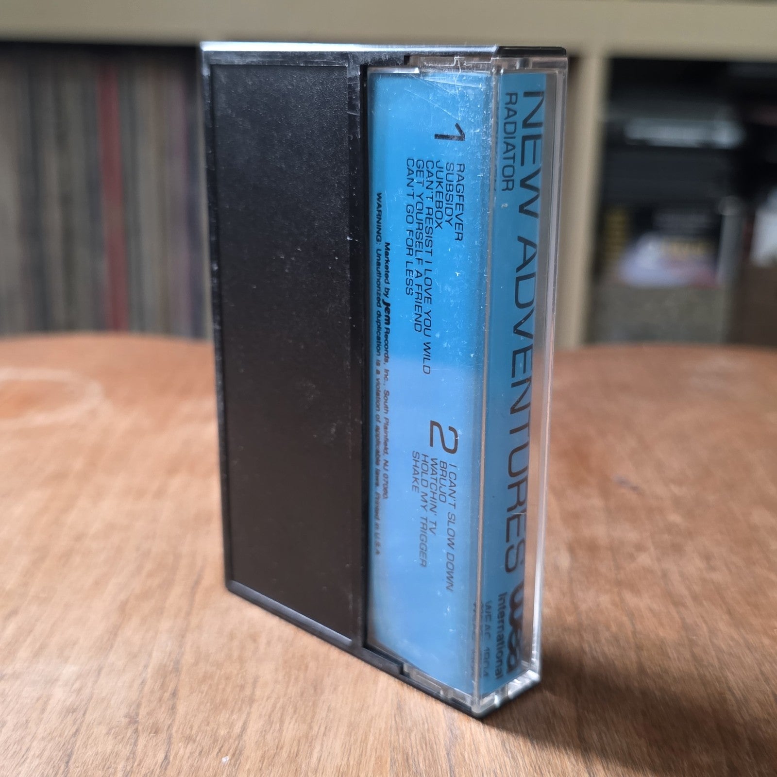 Radiator - New Adventures Cassette Album 1983 Alternative Rock