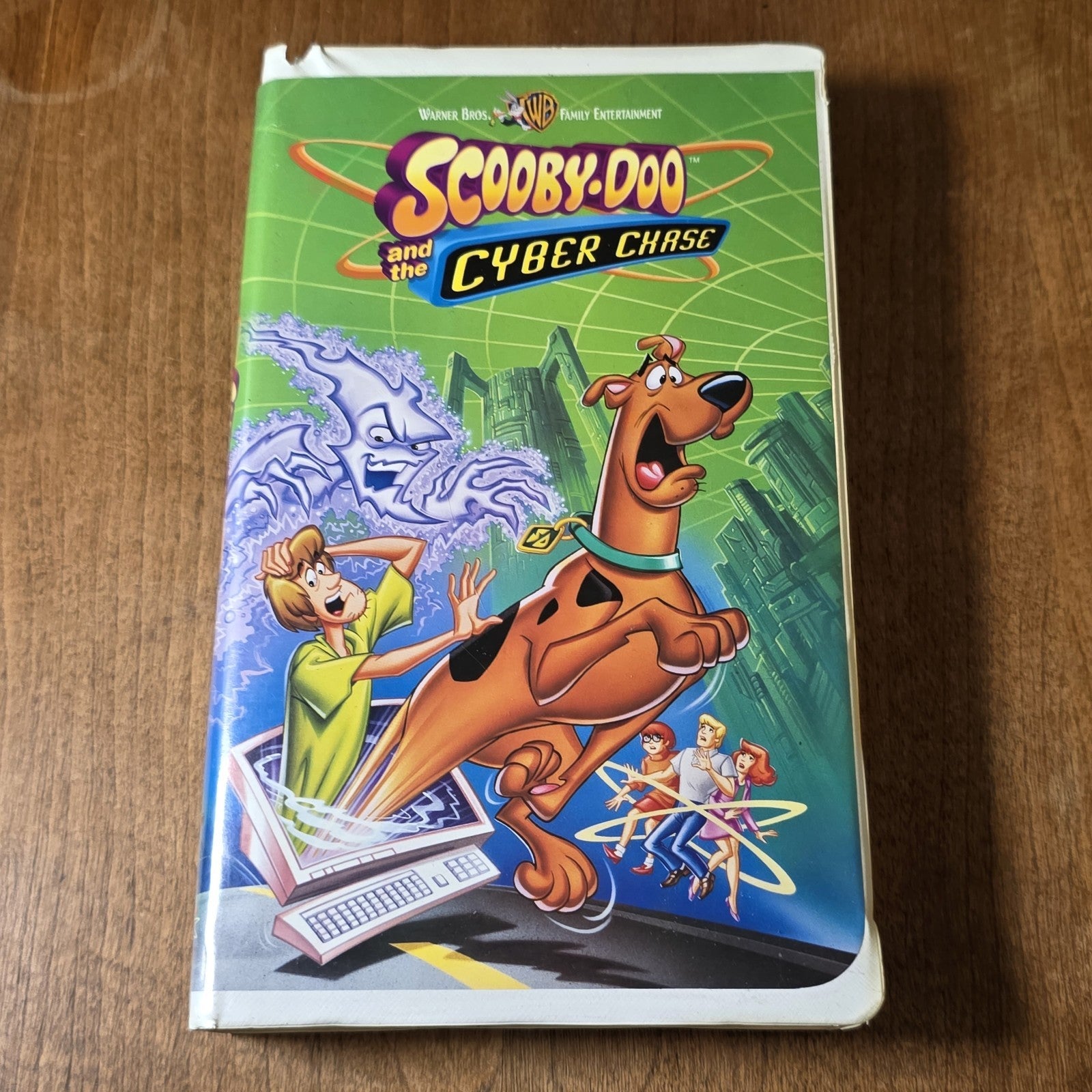 Scooby-Doo and the Cyber Chase VHS 2001 Animation Clamshell