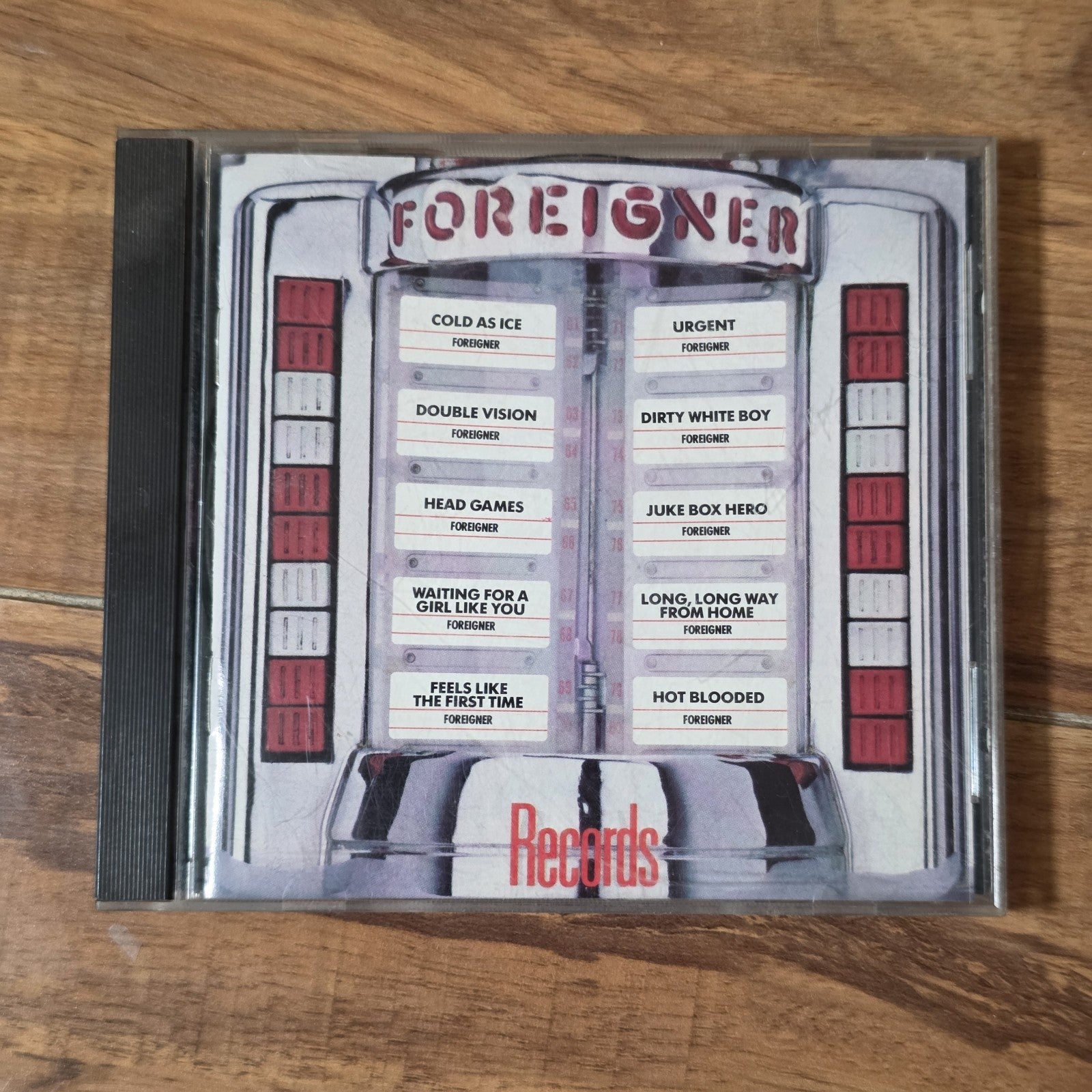 Foreigner - Records Greatest Hits CD 1982 Atlantic Records Rock Lou Gramm