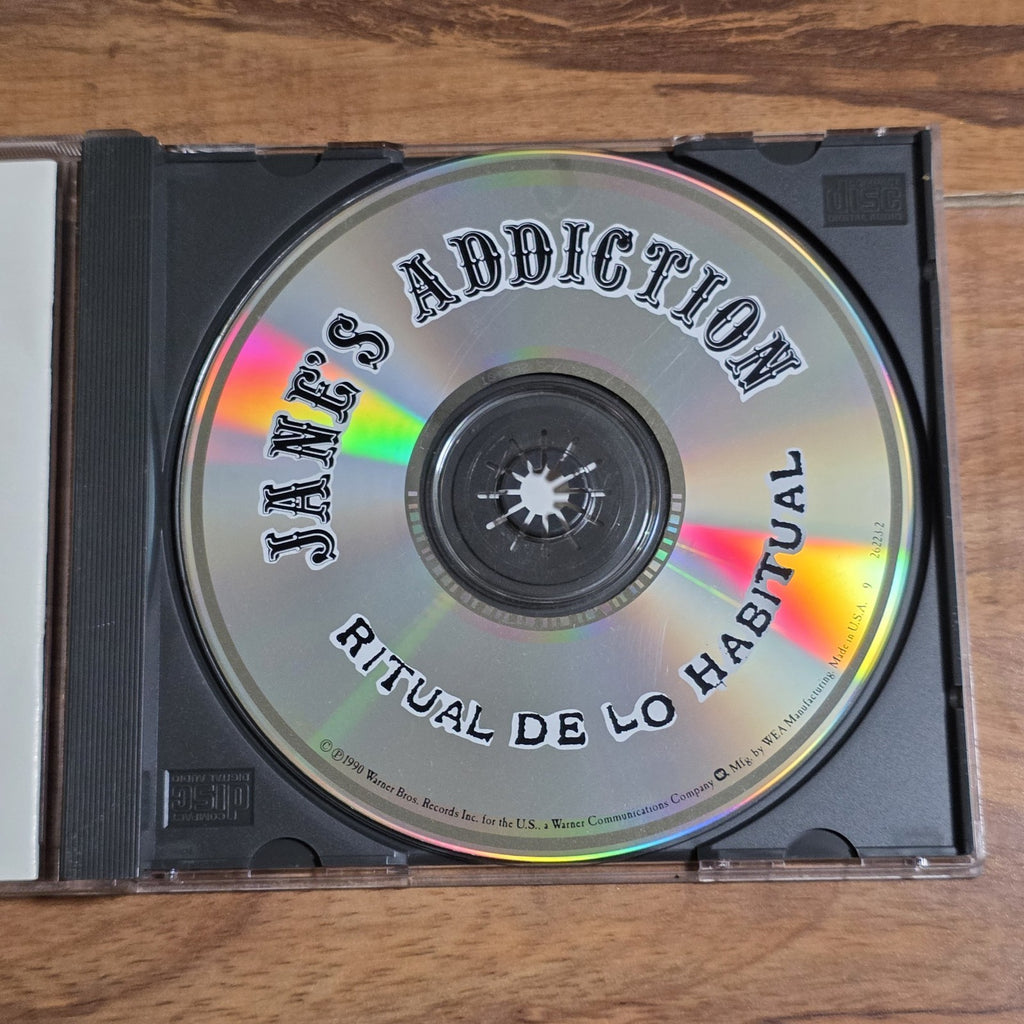 Jane's Addiction - Ritual de lo Habitual CD Album 1990 Alternative Rock
