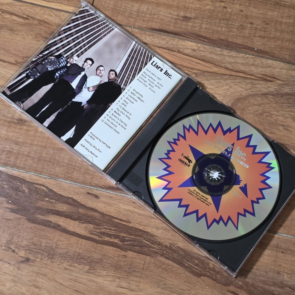 Liars Inc. - Superjaded CD Album 1999 Alternative Rock Grunge