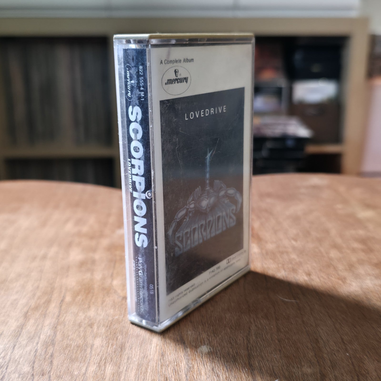 Scorpions - Lovedrive Cassette Album 1979 Hard Rock Classic Rock