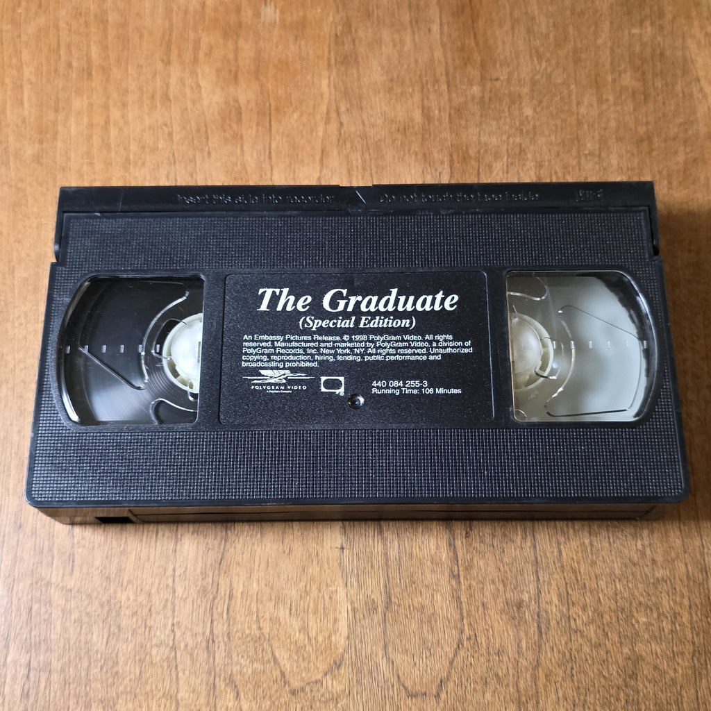 The Graduate VHS 1967 Drama Dustin Hoffman