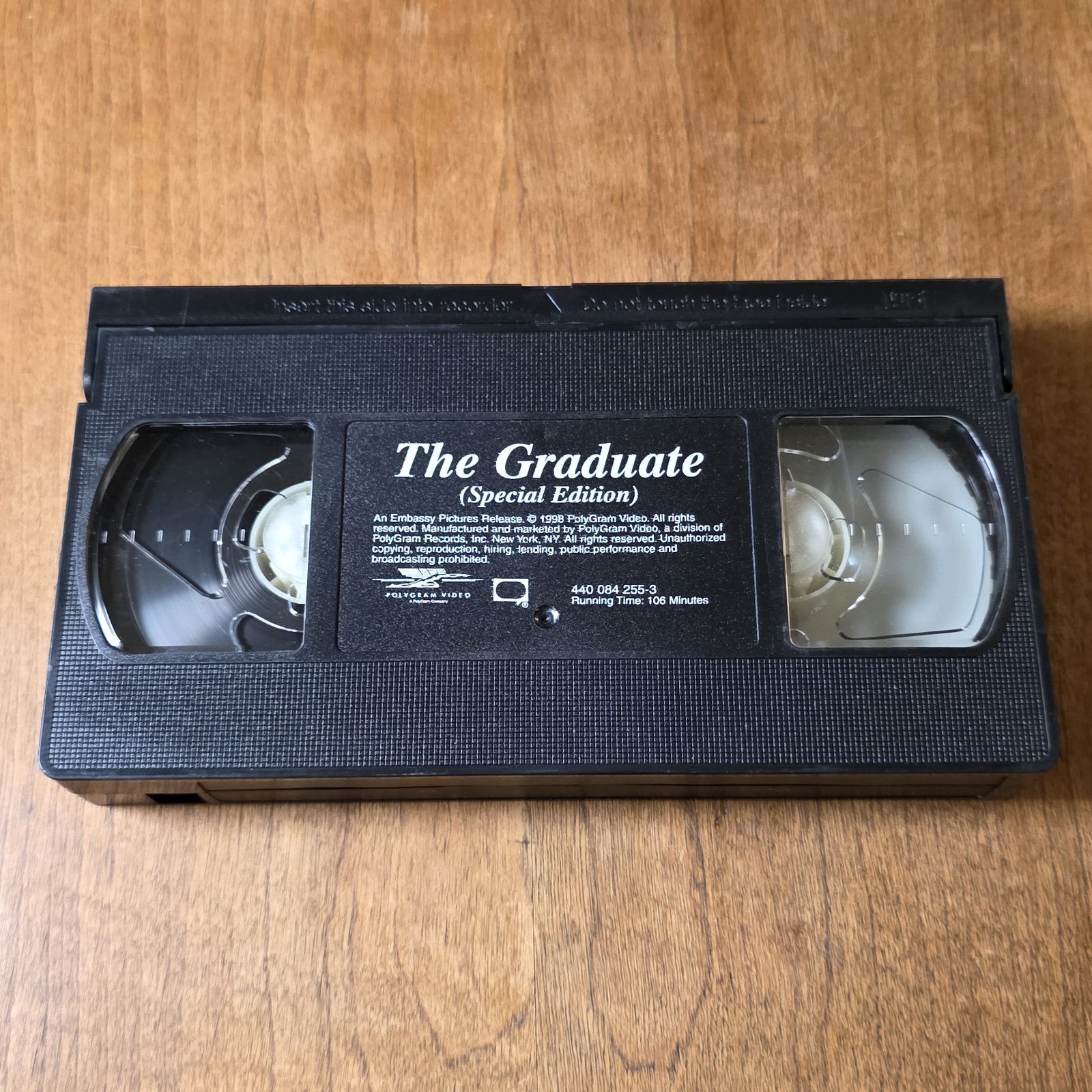 The Graduate VHS 1967 Drama Dustin Hoffman