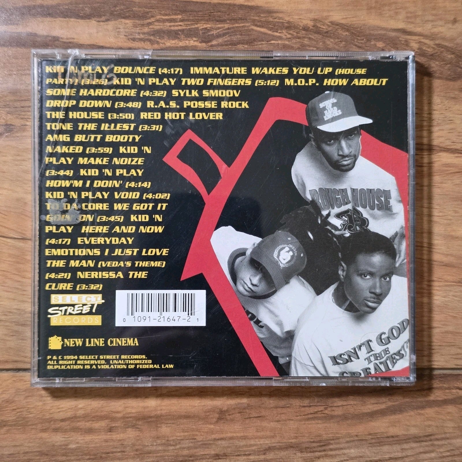 Various Artists - House Party 3 CD Soundtrack 1994 Hip Hop R&B Rare HTF