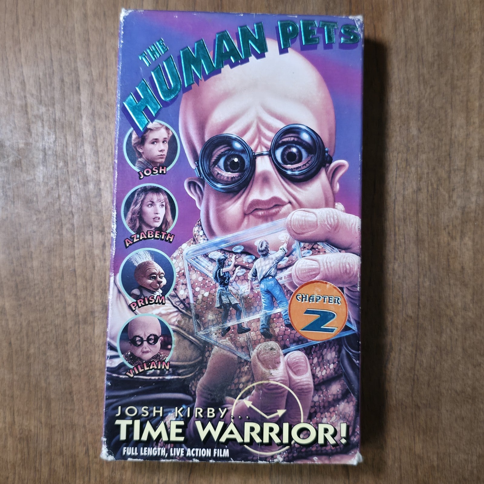 Josh Kirby Time Warrior Chapter 2 The Human Pets VHS 1995 Sci-Fi