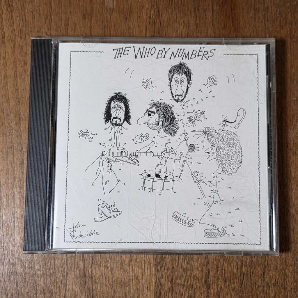 The Who - By Numbers CD Album 1985 Classic Rock Japan Press Rare HTF