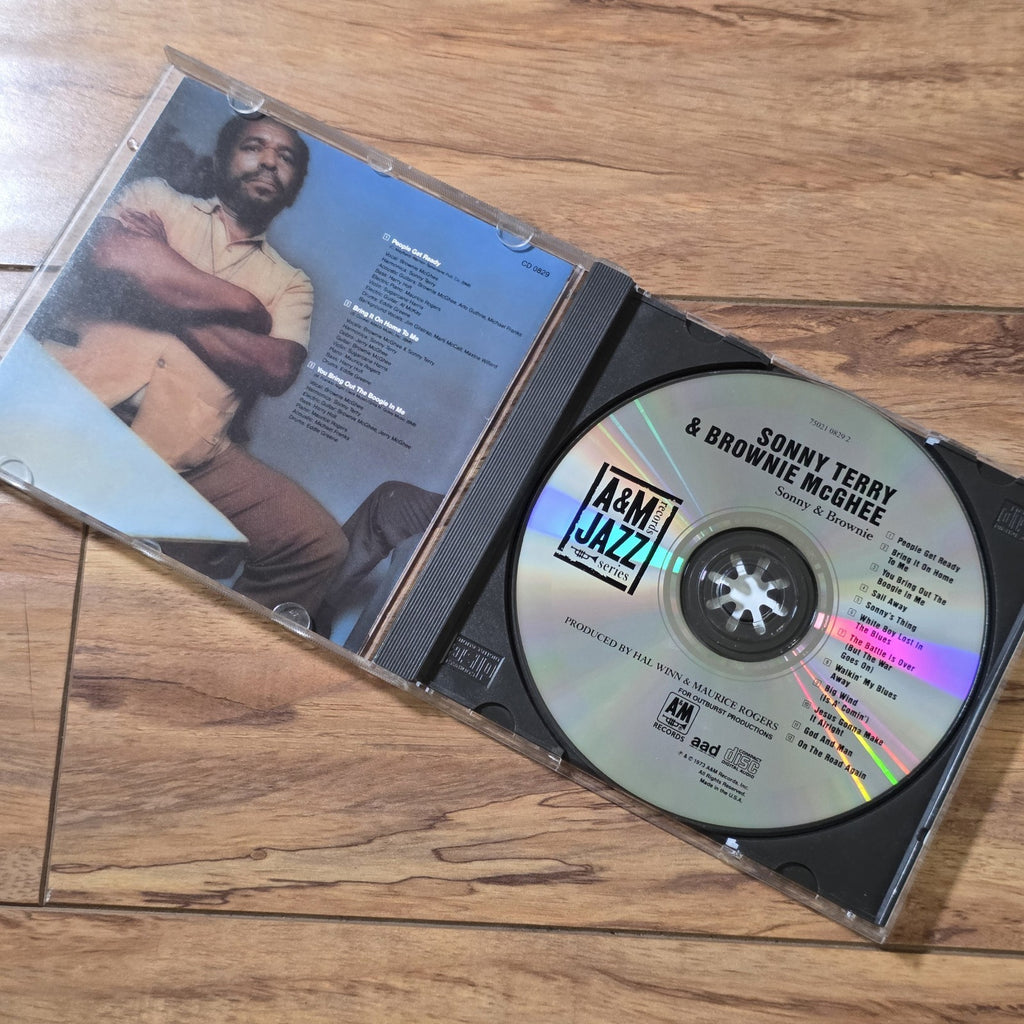 Sonny Terry and Brownie McGhee - Sonny & Brownie CD Album 1973 Blues