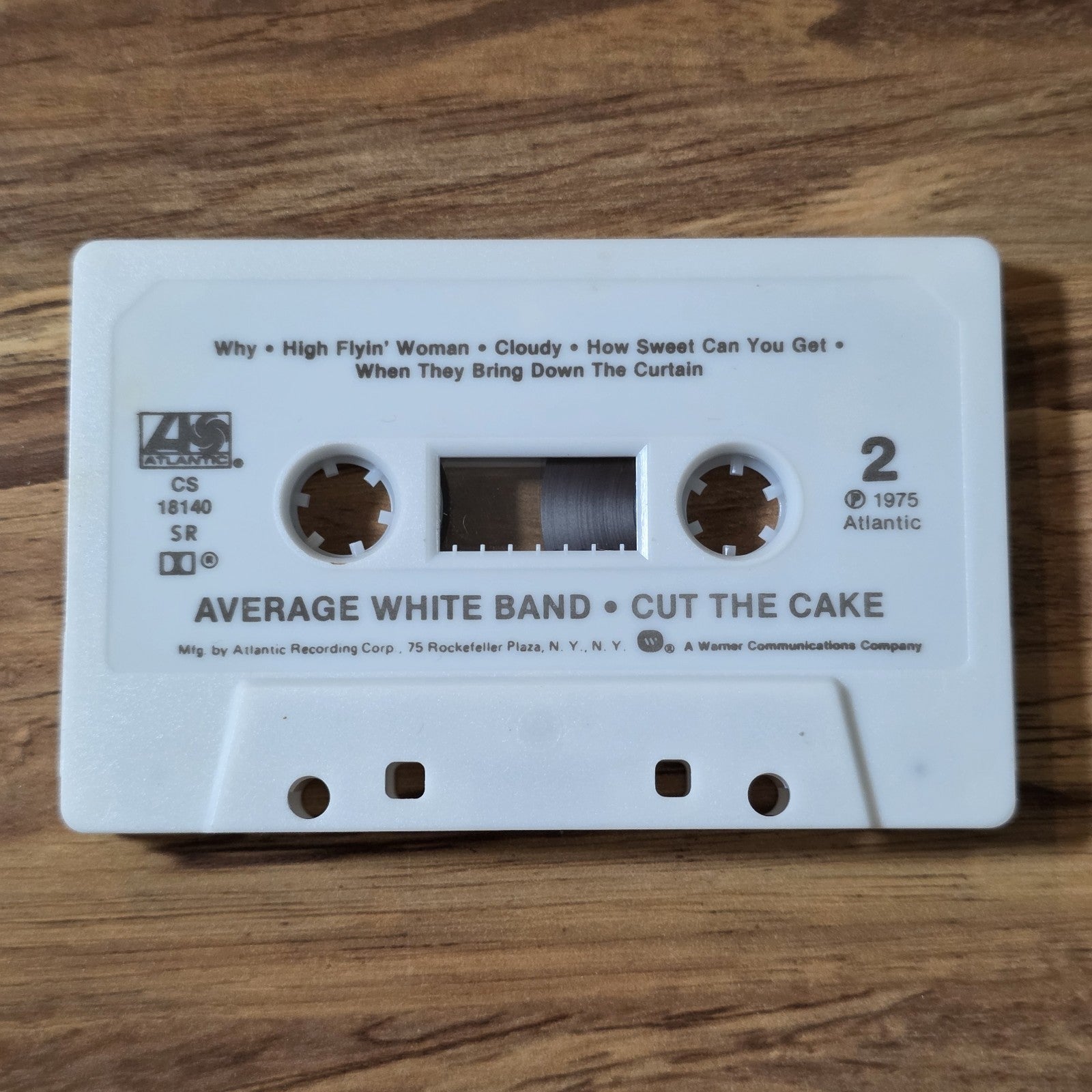 Average White Band - Cut The Cake Album 1975 Funk Soul Cassette Atlantic Records