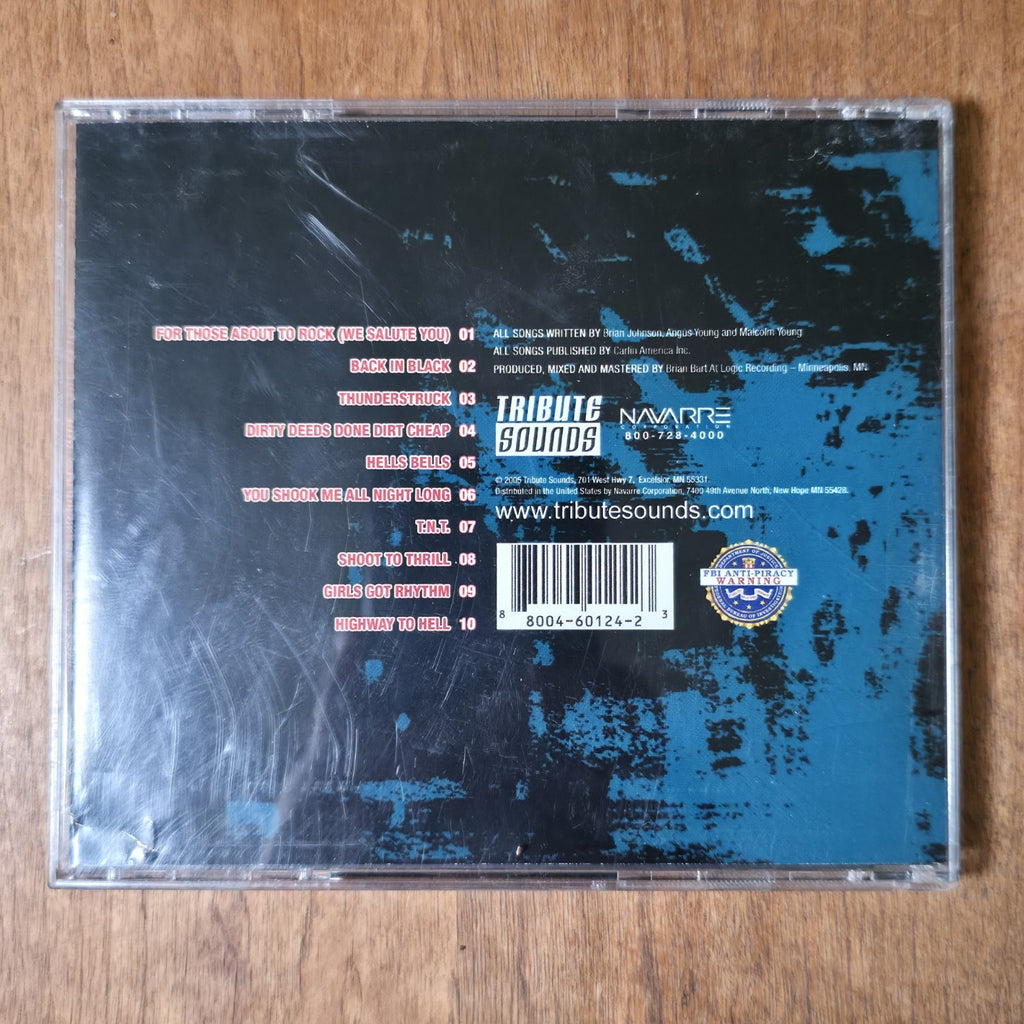 Various Artists - Hip-Hop Tribute to AC/DC Ultimate Mash-Up CD Album Rock Rap