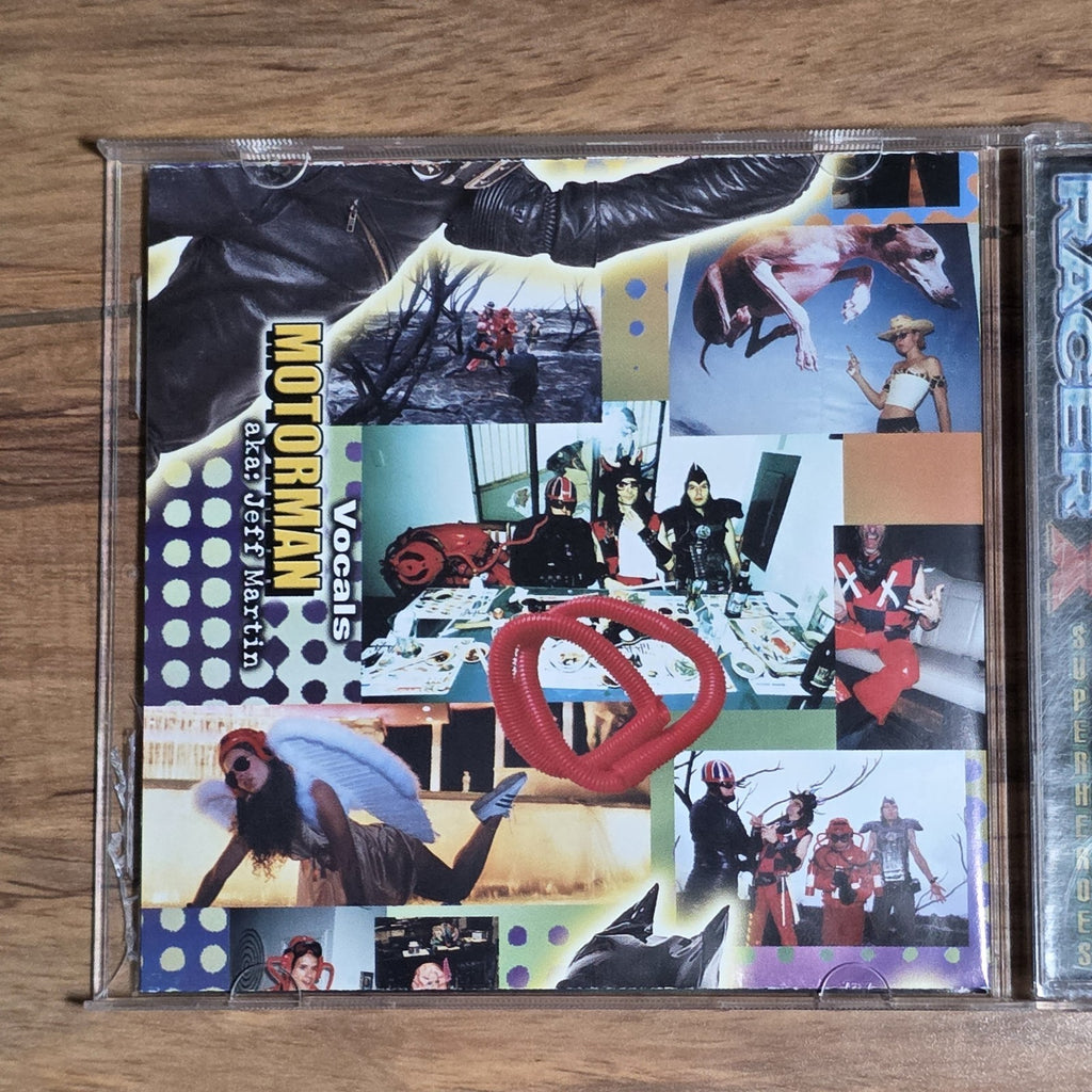 Racer X - Superheroes CD Album 2001 Heavy Metal Import Rare HTF