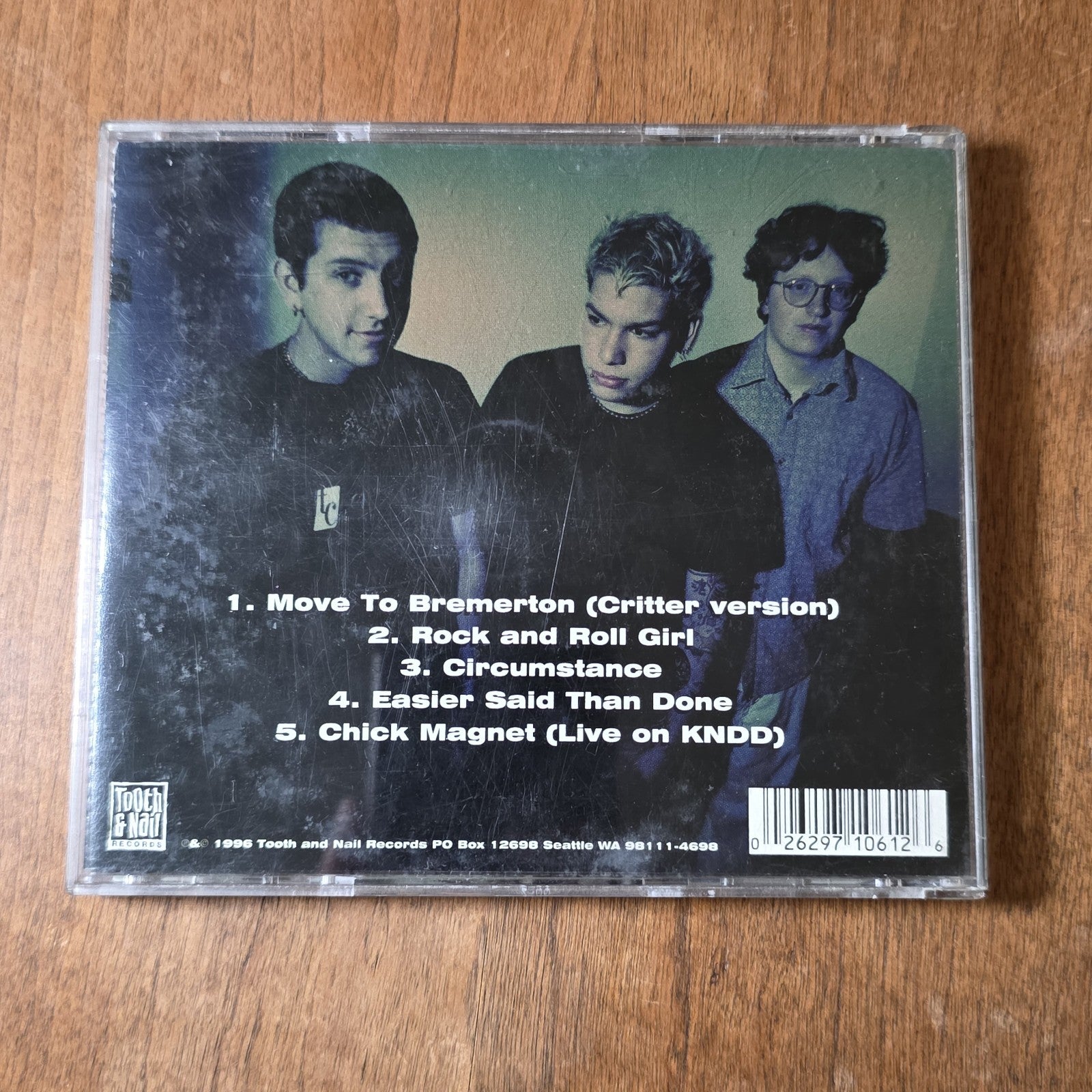 MxPx - Move To Bremerton CD EP 1996 Pop Punk Skate Punk