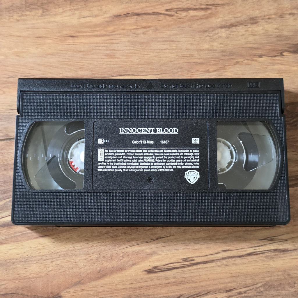 Innocent Blood VHS 1992 Horror Comedy John Landis