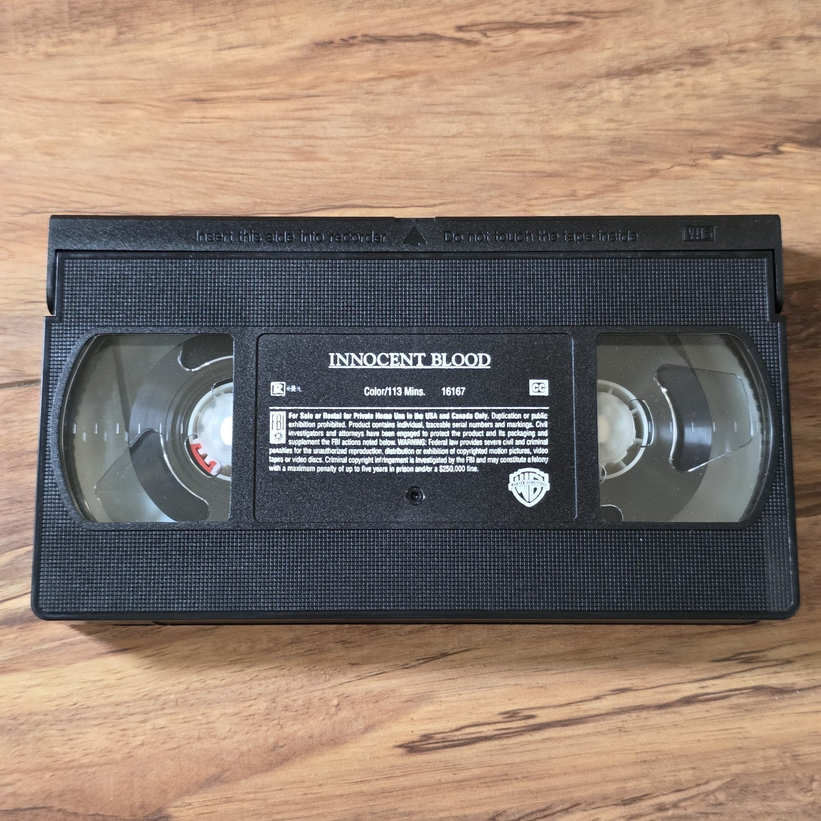 Innocent Blood VHS 1992 Horror Comedy John Landis
