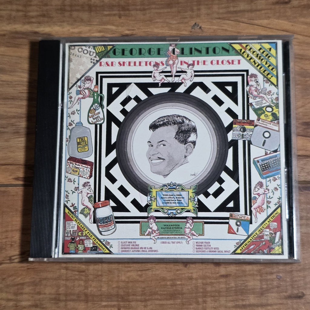 George Clinton - R&B Skeletons In The Closet CD Album 1986 Funk Rare HTF