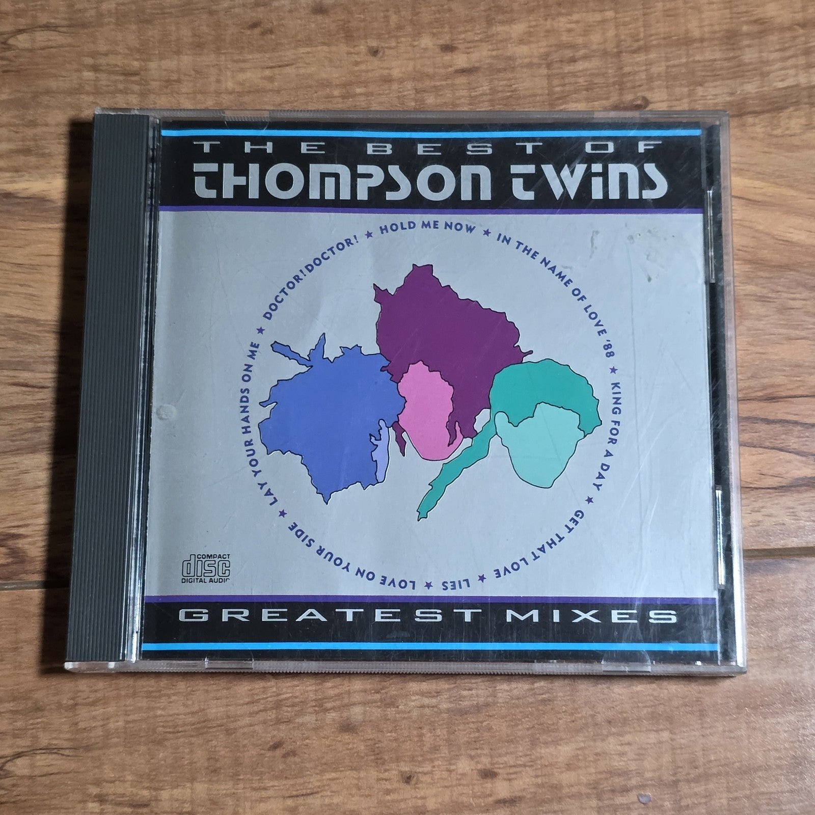 Thompson Twins - Best Of Greatest Mixes CD Compilation 1988 New Wave Pop