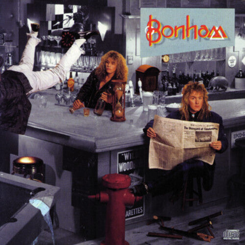 Bonham - Disregard of Timekeeping CD Album 1989 WTG Records Hard Rock Glam Metal