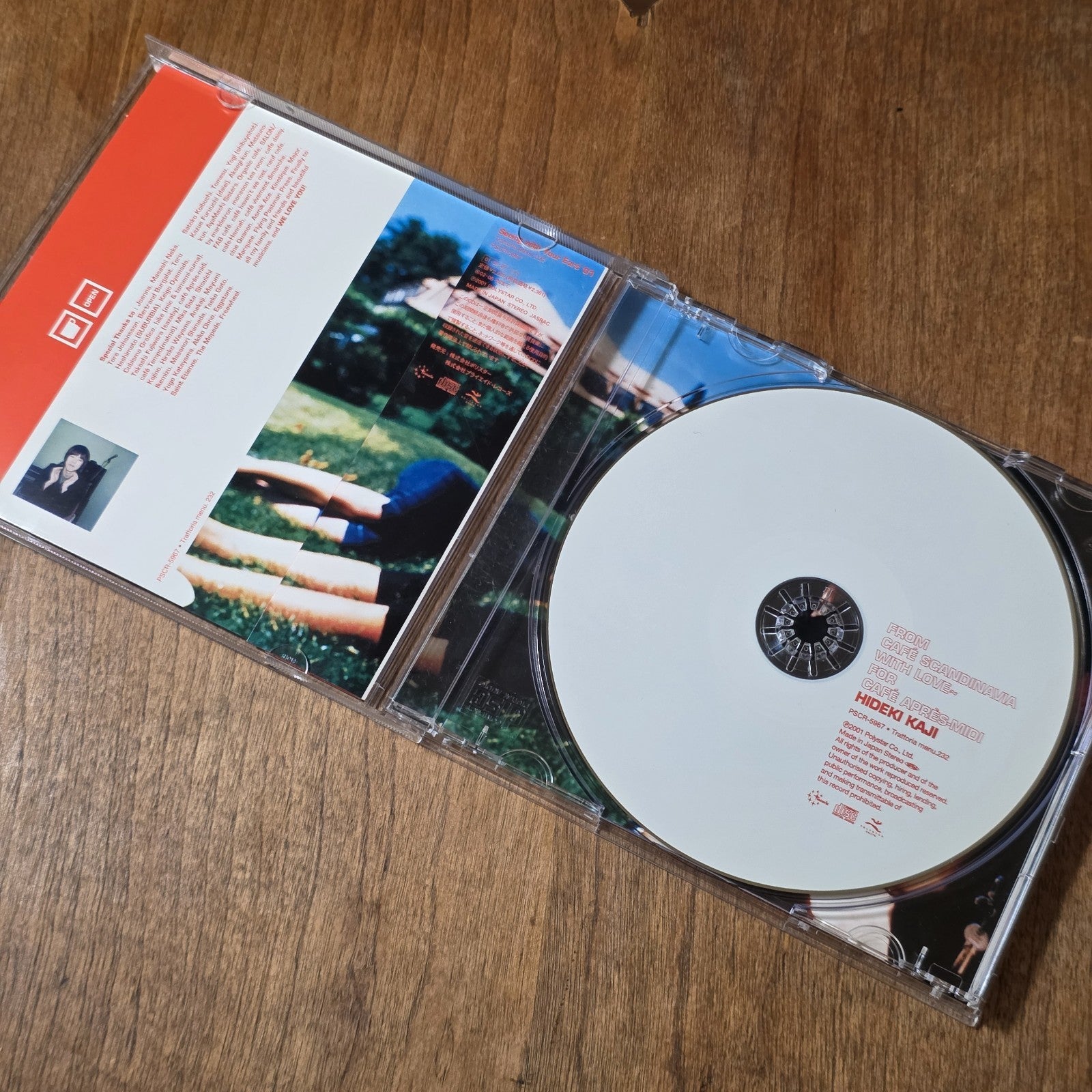 Hideki Kaji - From Cafe Scandinavia with Love CD 1998 Indie Pop Import Rare HTF