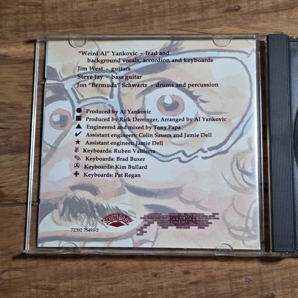 Weird Al Yankovic - The TV Album Album Set 1990s Comedy Rock HTF