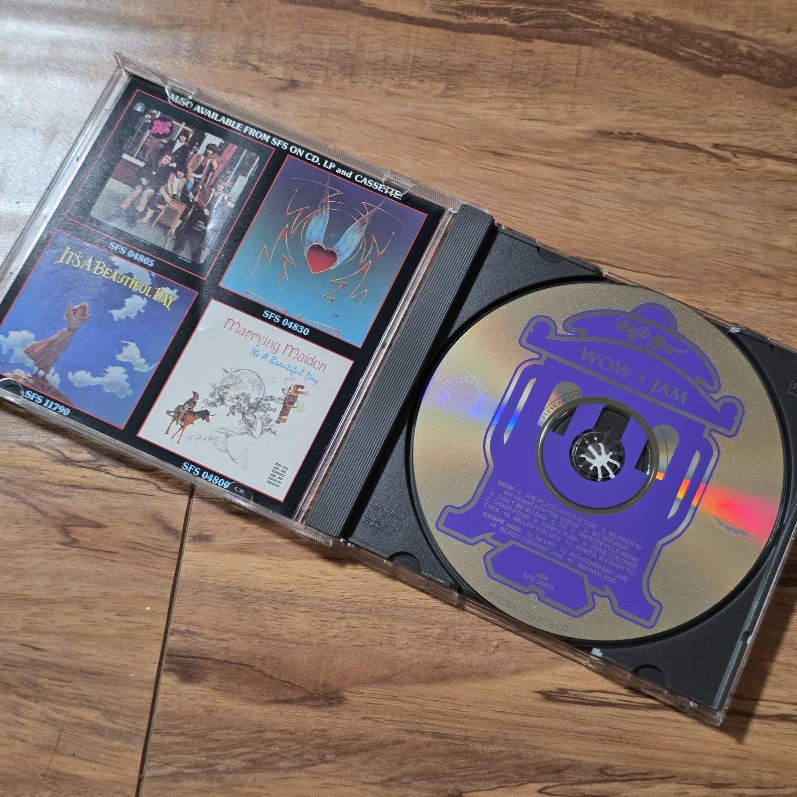 Moby Grape - Wow / Grape Jam CD Album 1968 Psychedelic Rock Rare HTF