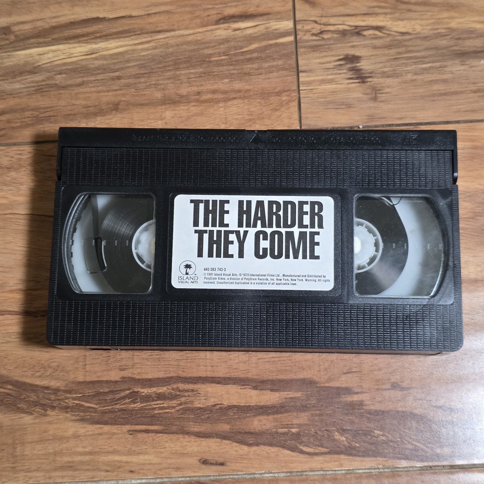 Jimmy Cliff - The Harder They Come VHS Soundtrack 1973 Reggae Rare HTF