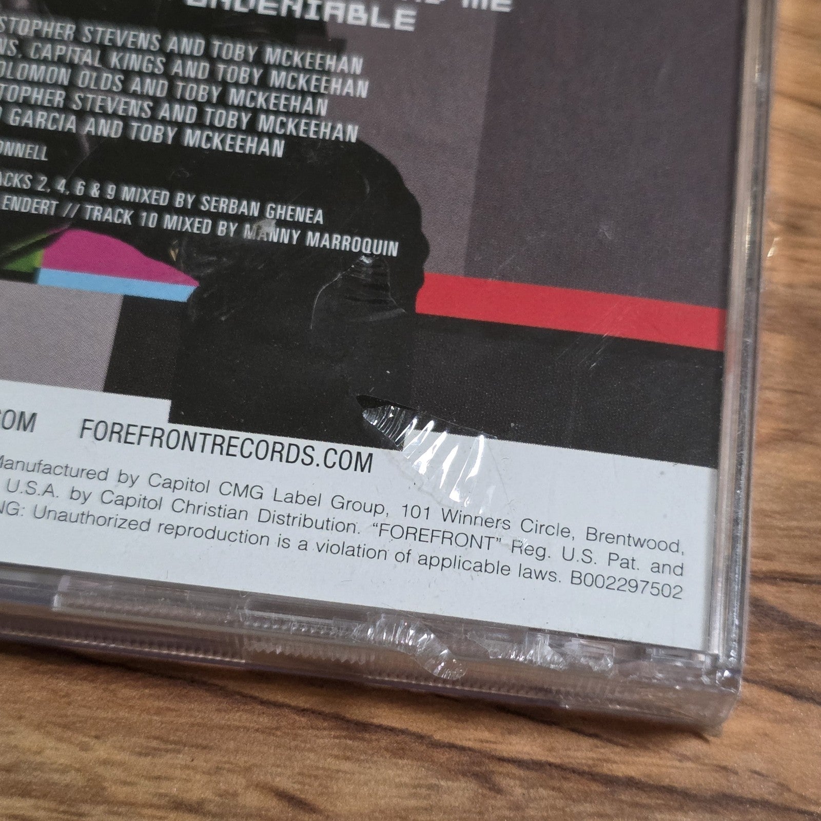 TobyMac - This Is Not A Test CD Album 2015 Christian Hip Hop Sealed New