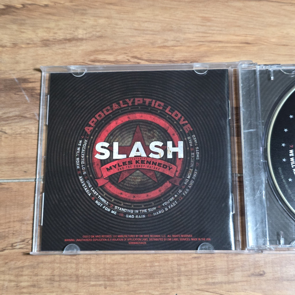 Slash featuring Myles Kennedy - Apocalyptic Love CD Album 2012 Hard Rock