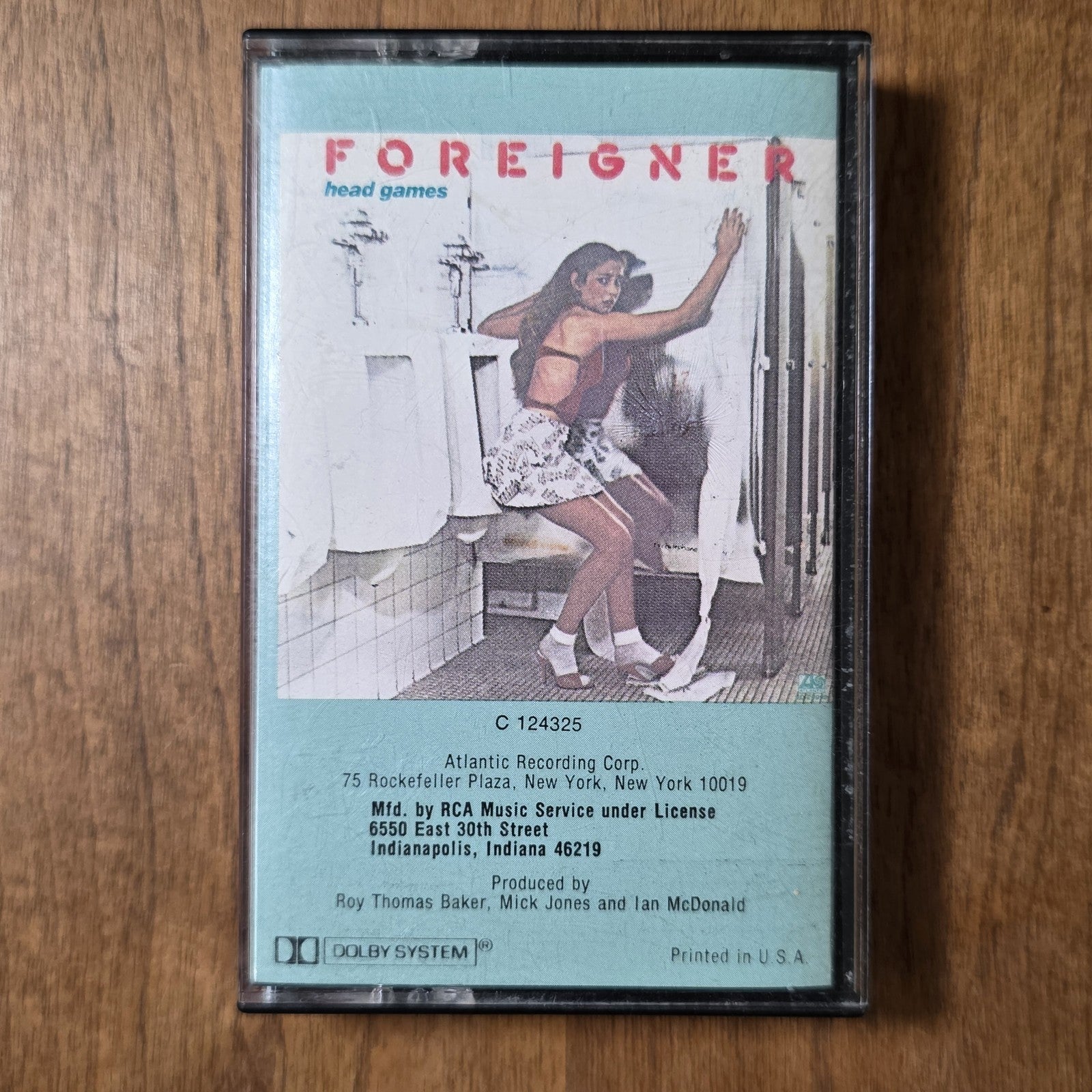 Foreigner - Head Games Cassette Album 1979 Hard Rock