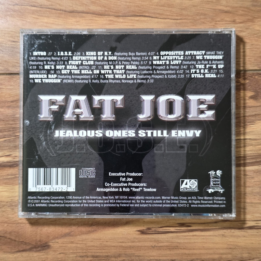 Fat Joe - Jealous Ones Still Envy J.O.S.E. CD Album 2001 Hip Hop