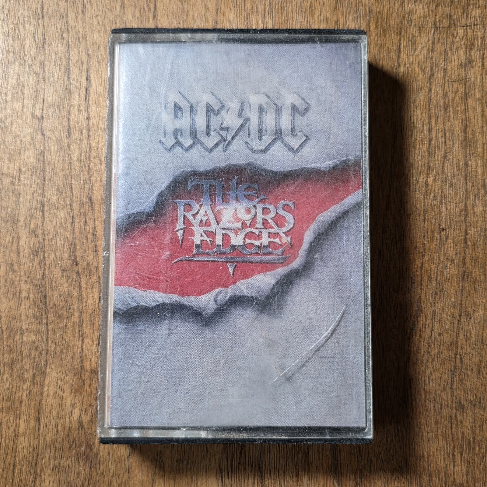 AC/DC - The Razors Edge Cassette Album 1990 Hard Rock