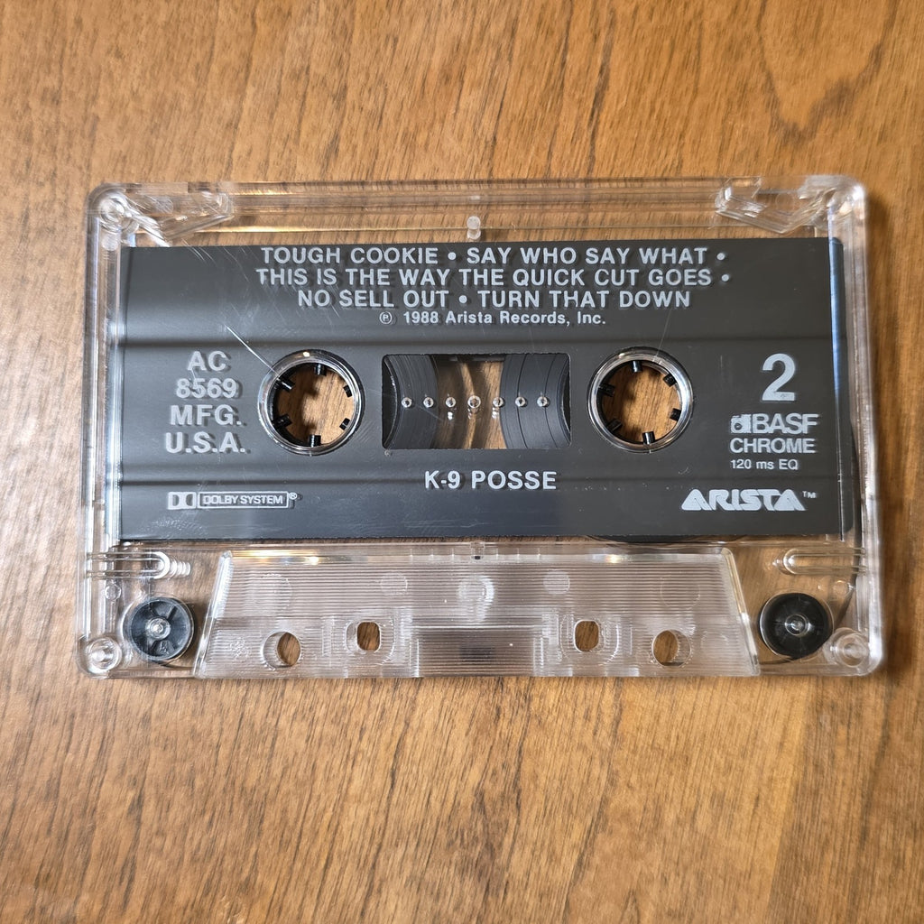 K-9 Posse - Self Titled Album 1989 Hip Hop Cassette