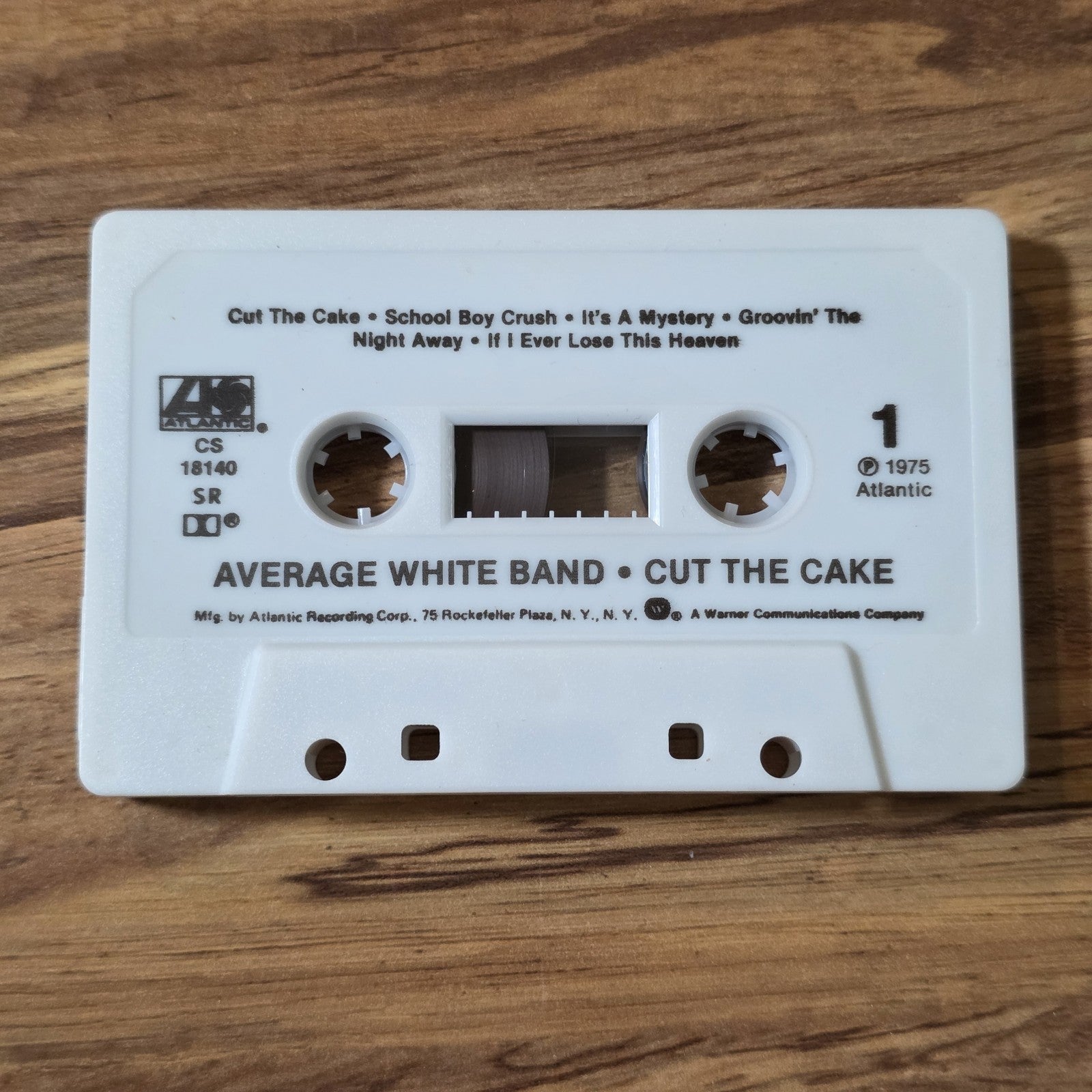 Average White Band - Cut The Cake Album 1975 Funk Soul Cassette Atlantic Records