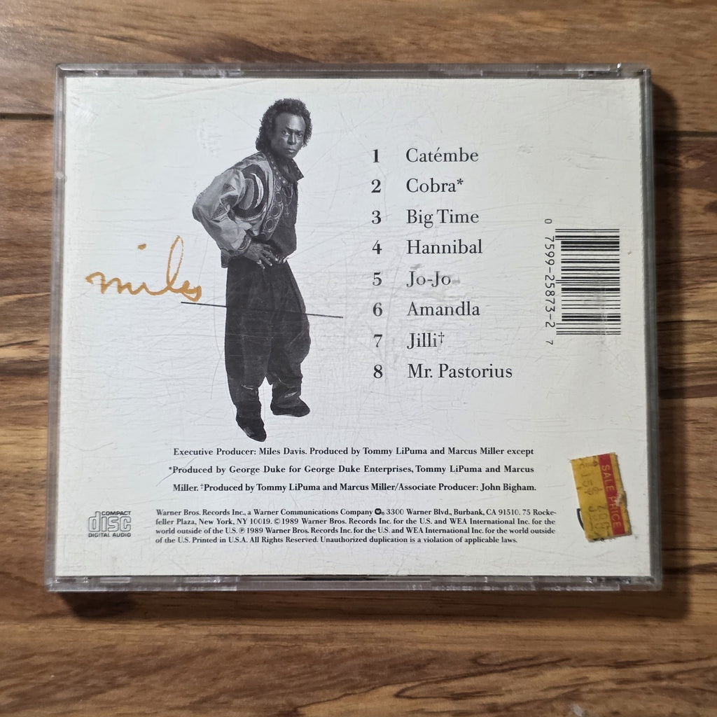 Miles Davis - Amandla CD Album 1989 Jazz