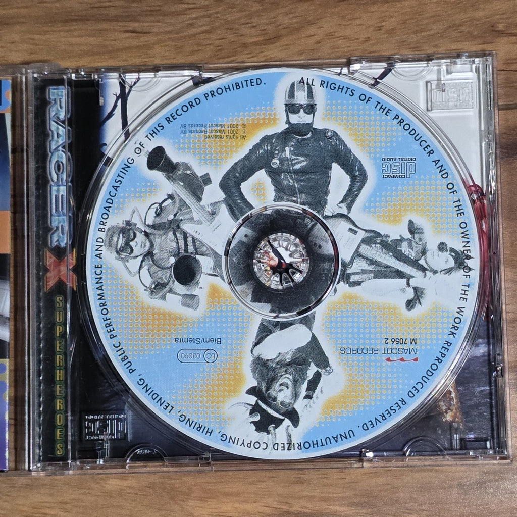 Racer X - Superheroes CD Album 2001 Heavy Metal Import Rare HTF
