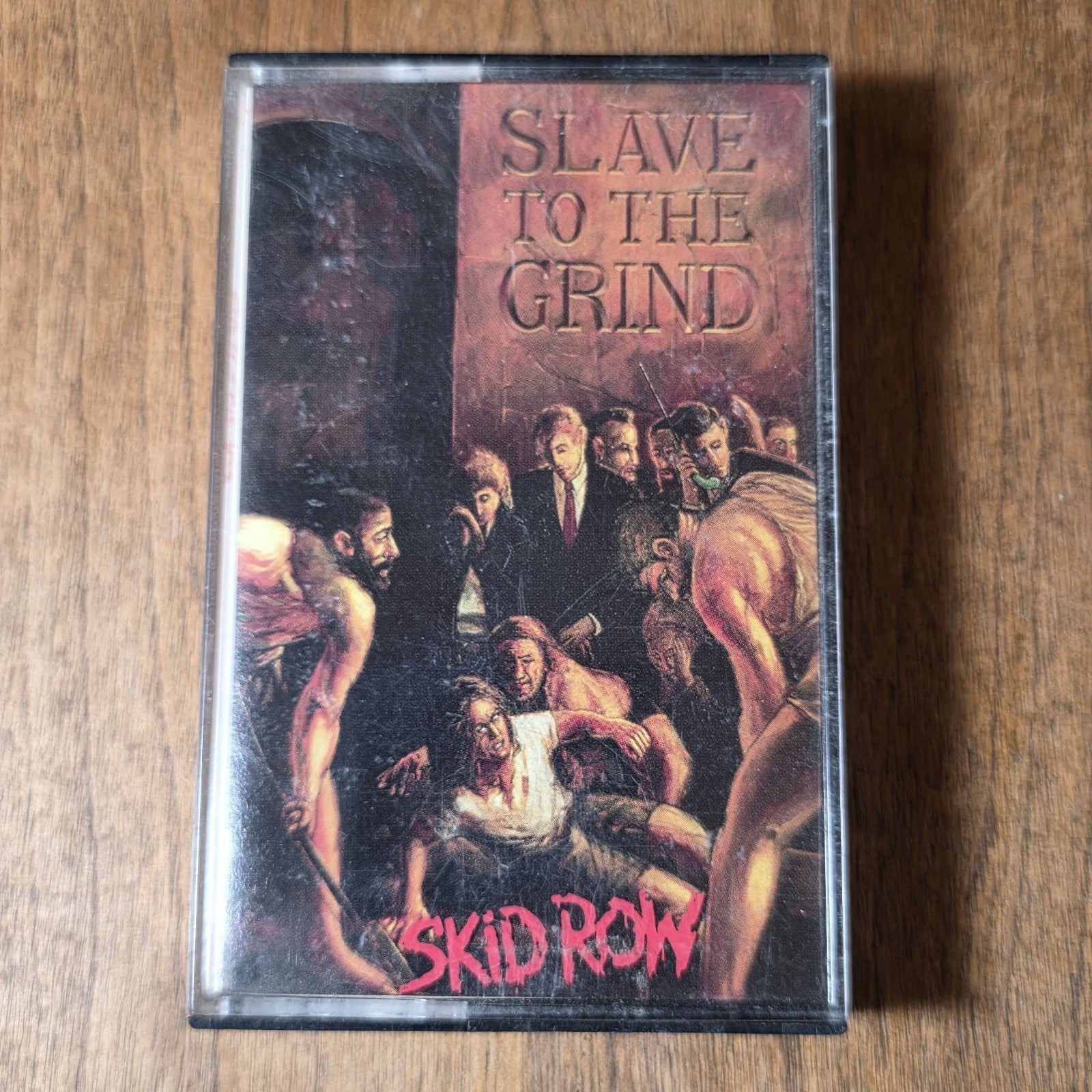 Skid Row - Slave to the Grind Cassette Album 1991 Heavy Metal