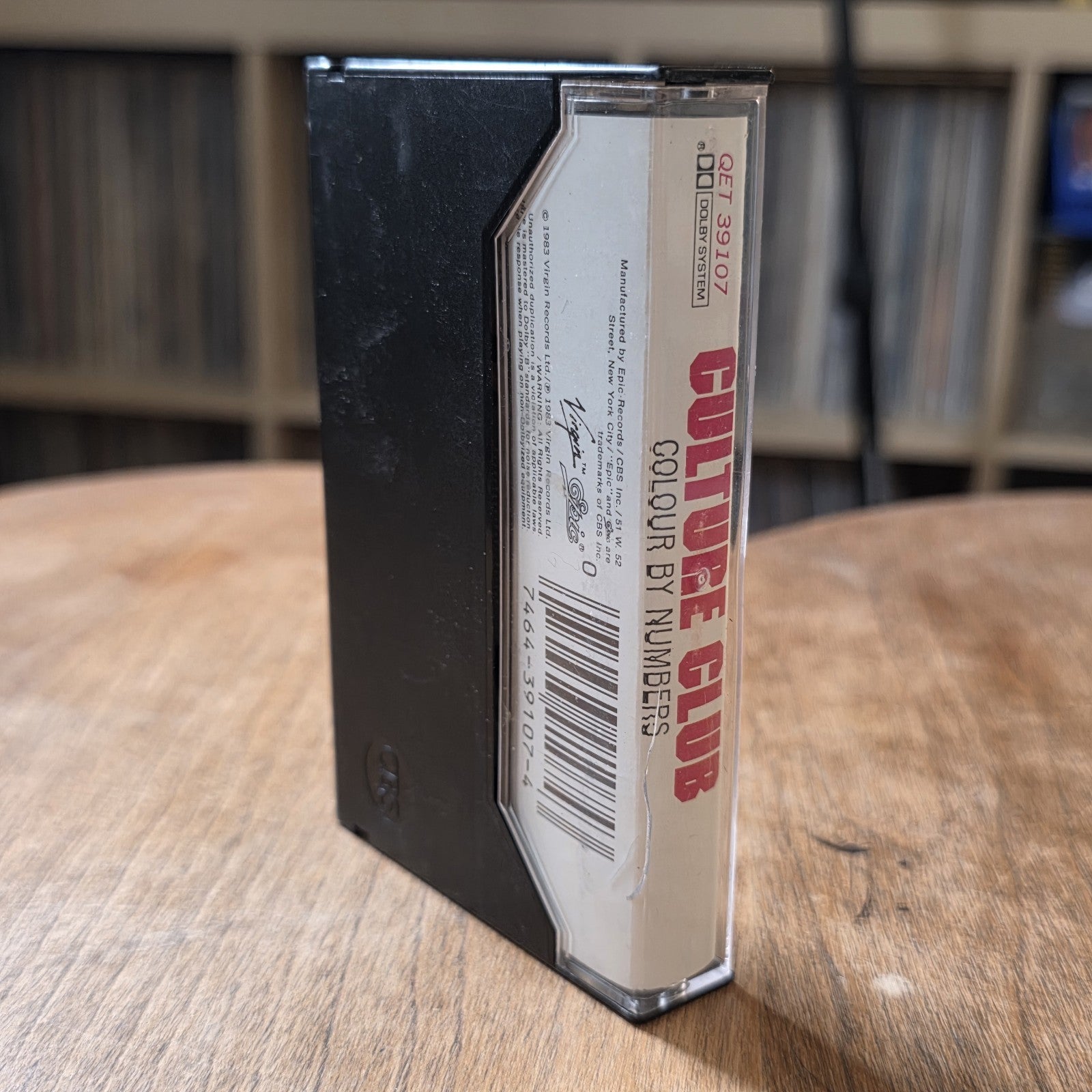 Culture Club - Colour By Numbers Cassette Album 1983 New Wave