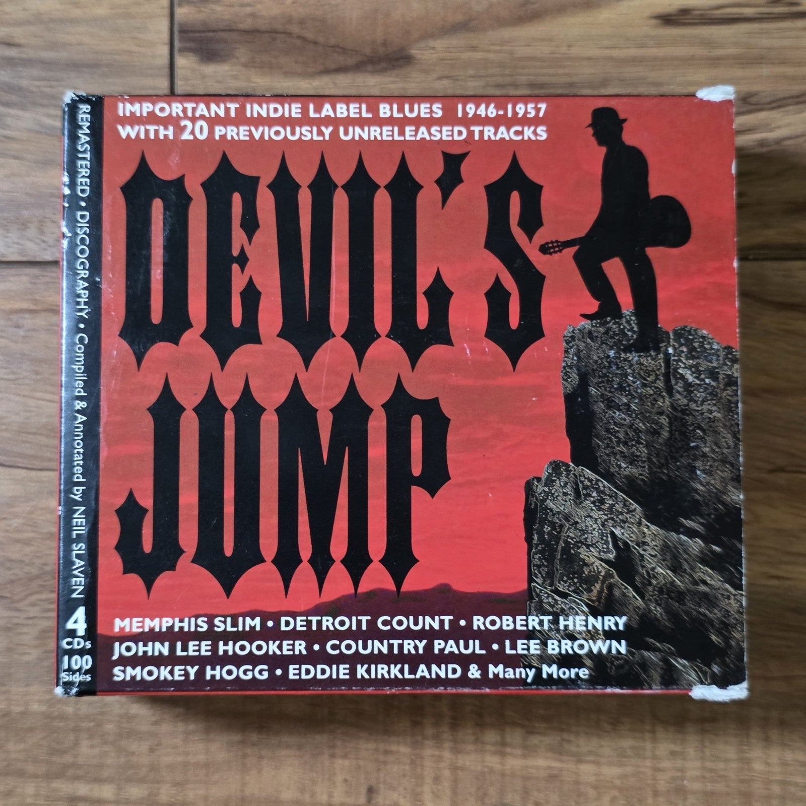 The Devil’s Jump Indie Label Blues 1946-1952 4-CD Box Set Rare HTF