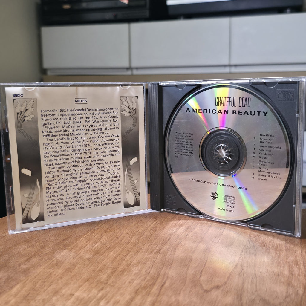 Grateful Dead - American Beauty CD Album 1990 Folk Rock